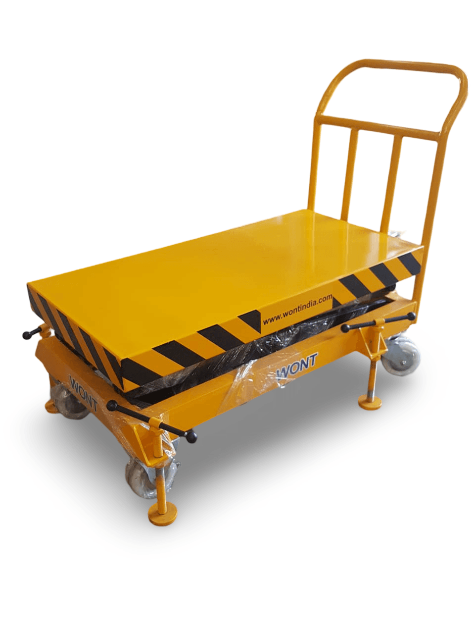 Portable Hydraulic Scissor Table - Wheel Mounted Manual Type — view 3 of 3